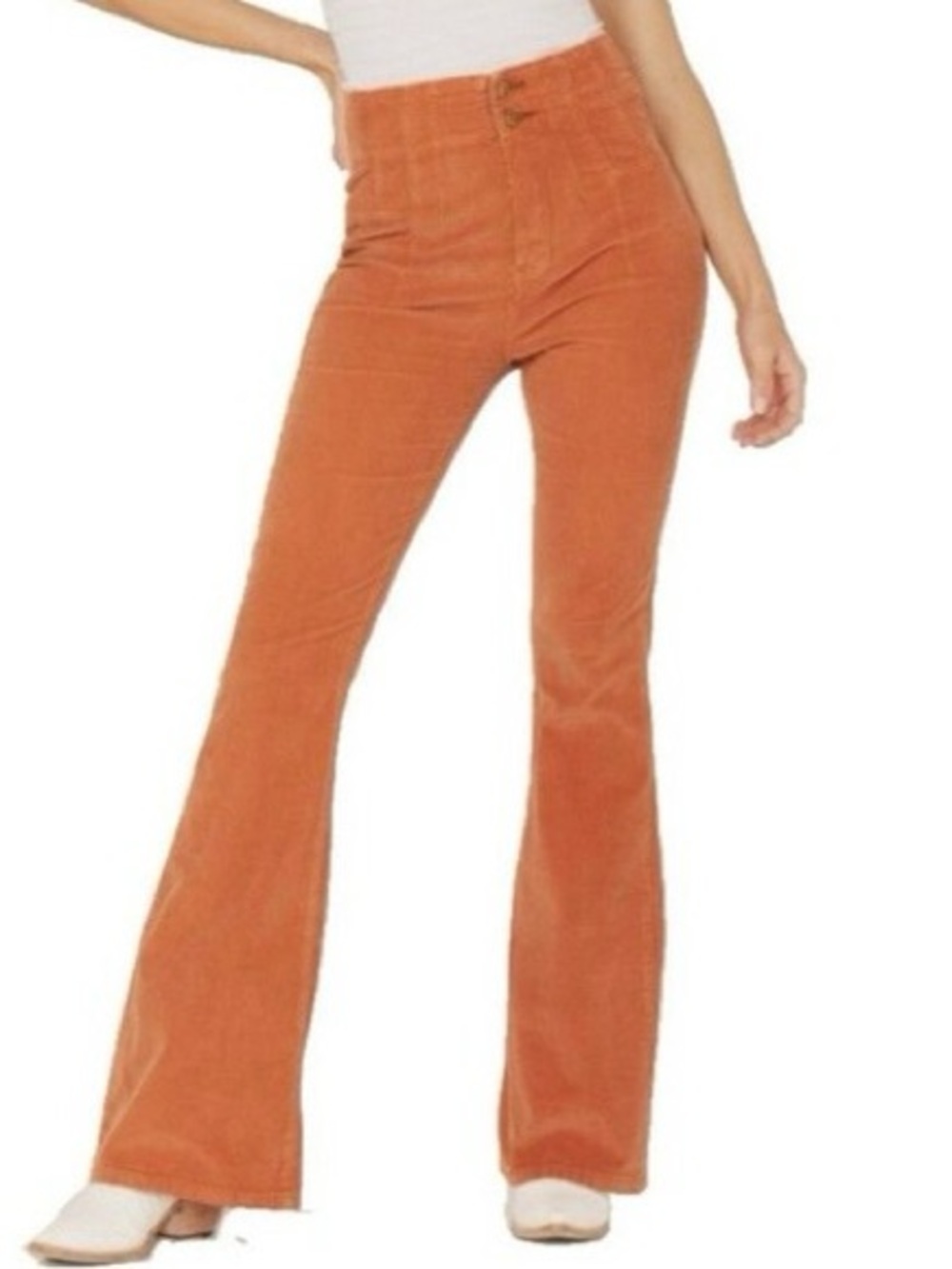 We the Free Women’s Jayde Flare Leg Corduroy Pants Sz 31